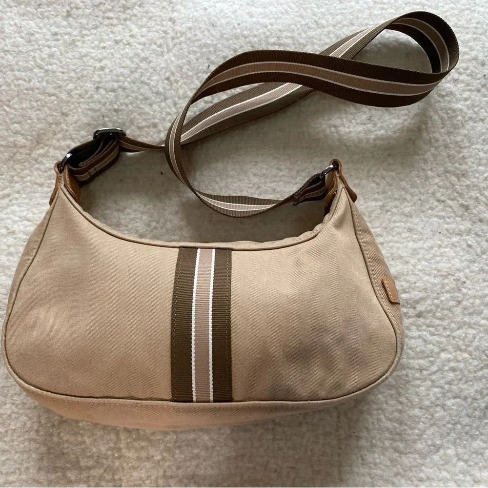 Y2K Designer Longchamp Varsity Sporty Handbag
